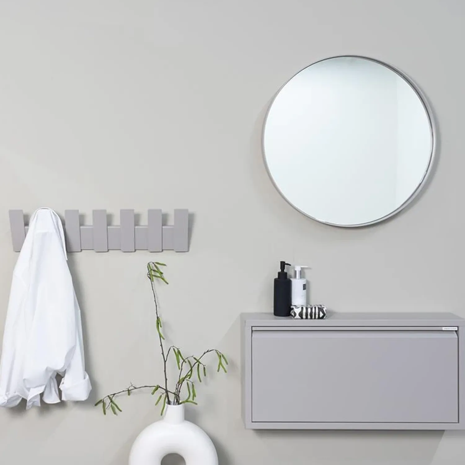 Redin Design Kapstokken|Wandkapstok Stifler 7 Taupe