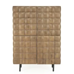 Eleonora Wandkasten|Industriele Kasten|Wandkast Felix Mangohout 119cm