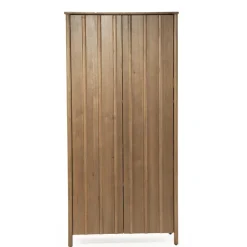 Eleonora Wandkasten|Industriele Kasten|Wandkast Jake bruin eikenhout 102cm