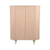 Label51 Wandkasten|Industriele Kasten|Wandkast Oliva Naturel Eikenhout 125cm