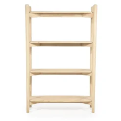 Eleonora Wandkasten|Boekenkasten|Wandkast Selbu eikenhout 110cm