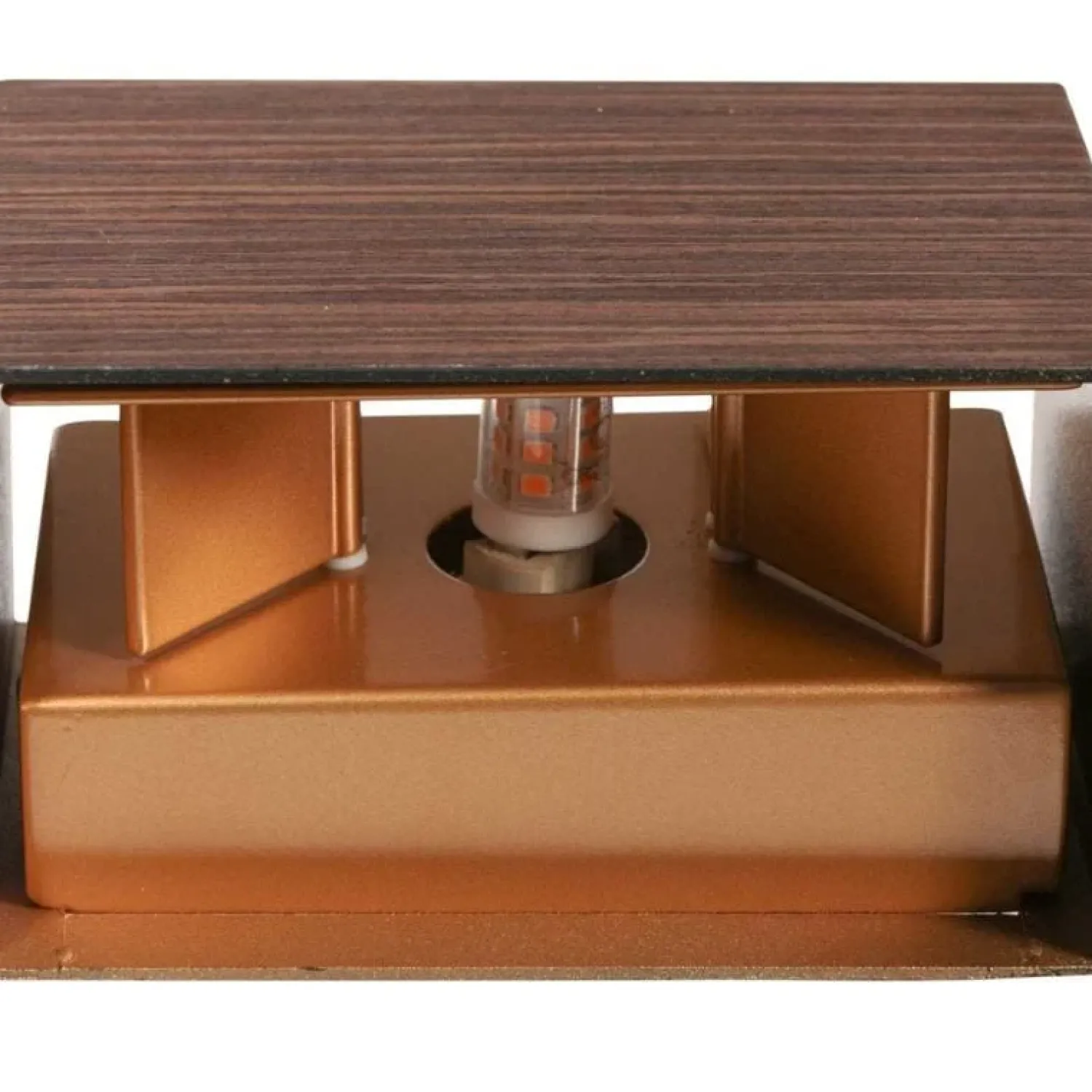 Cavetown Wandlampen|Wandlamp Muro Rechthoek Hout look