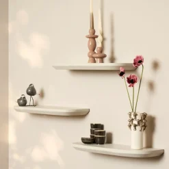 Furndea Wandplanken|Wandplanken|Wandplank Gavin Zand 60 cm Set van 3