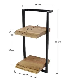 Kalfort Wandplanken|Wandplanken|Wandplank hout Stockton/f 30x65cm