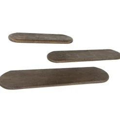 By Boo Wandplanken|Wandplanken|Wandplank hout Tre Bruin 100cm