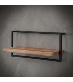 Kalfort Wandplanken|Wandrekken|Wandrek industrieel Stockton 5 135cm