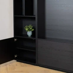 Maison Madera Wandkasten|Vakkenkasten|Watford Large Cinewall compleet