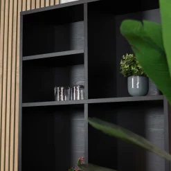 Maison Madera Wandkasten|Vakkenkasten|Watford Large Cinewall 2 deurs 90cm - Modulair