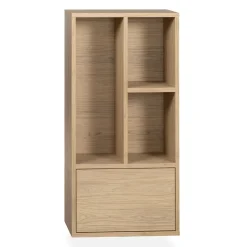 Maison Madera Wandkasten|Vakkenkasten|Watford Small Zwevende Cinewall 1 klep 60cm - Modulair