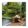 WOOOD Tuinstoelen|West Tuin Loungestoel Honinggeel