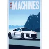 Cavetown Metalen Borden|White Car Time Machines - metalen bord