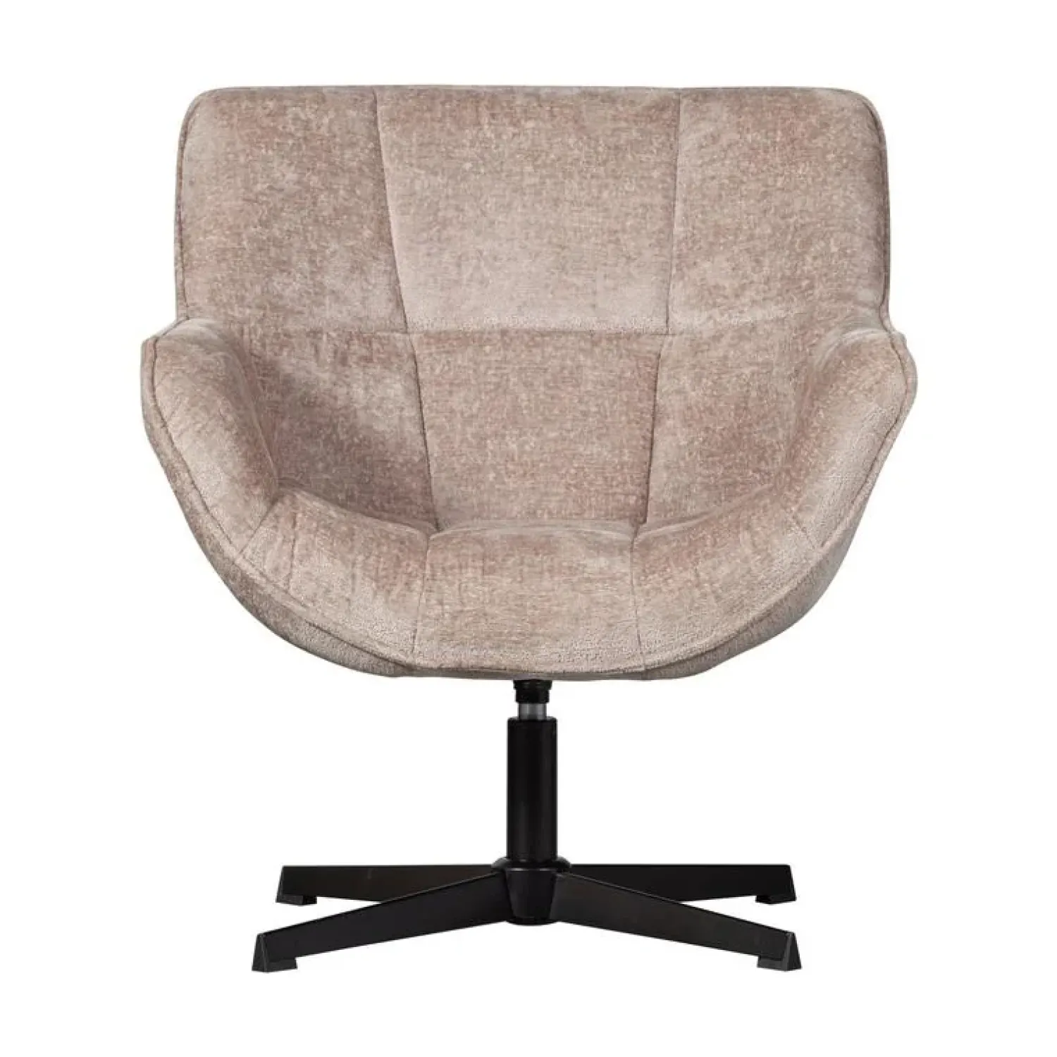 WOOOD Fauteuils|Wibo Draaifauteuil Taupe