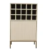 Furndea Wijnkasten|Industriele Kasten|Wijnkast Martin Zand 55 cm