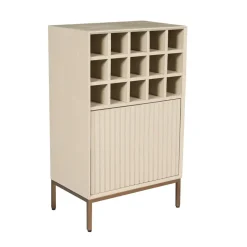 Furndea Wijnkasten|Industriele Kasten|Wijnkast Martin Zand 55 cm
