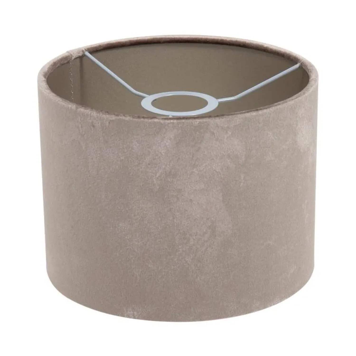 Steinmex Wandlampen|Wilco 2-lichts Wandlamp Zwart met Zilver Velvet kap