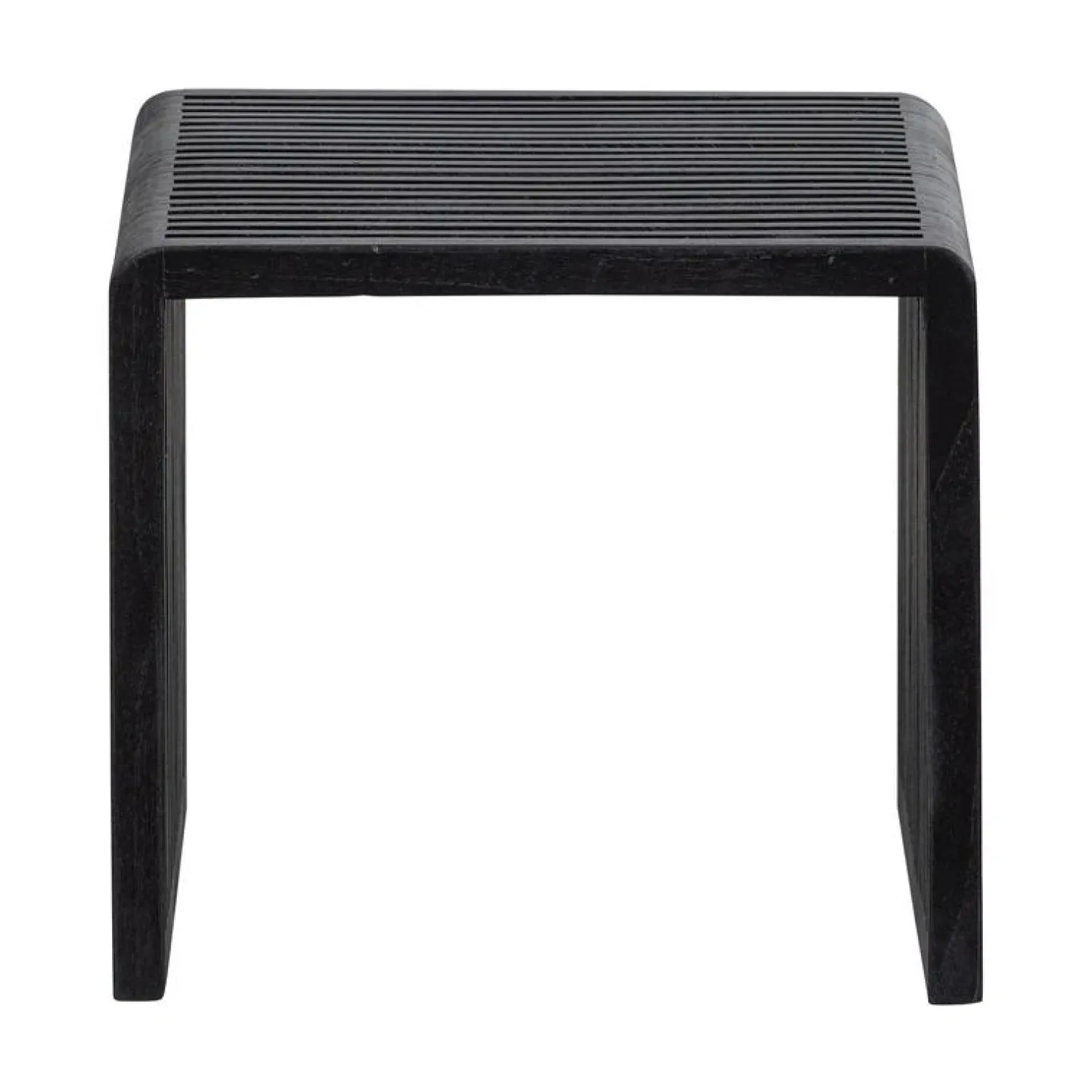 WOOOD Bijzettafels|Willa Bijzettafel Set van 2 Teak Zwart