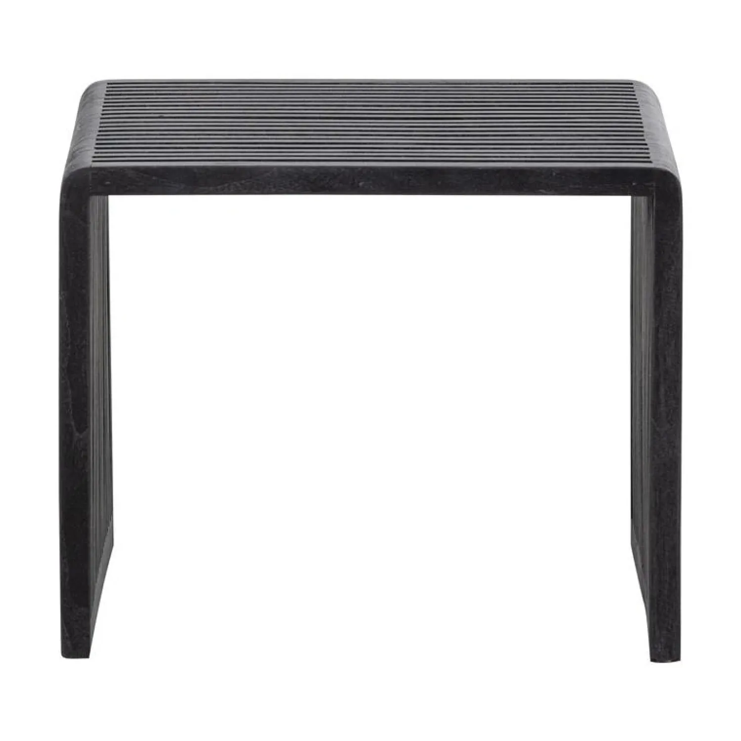 WOOOD Bijzettafels|Willa Bijzettafel Set van 2 Teak Zwart