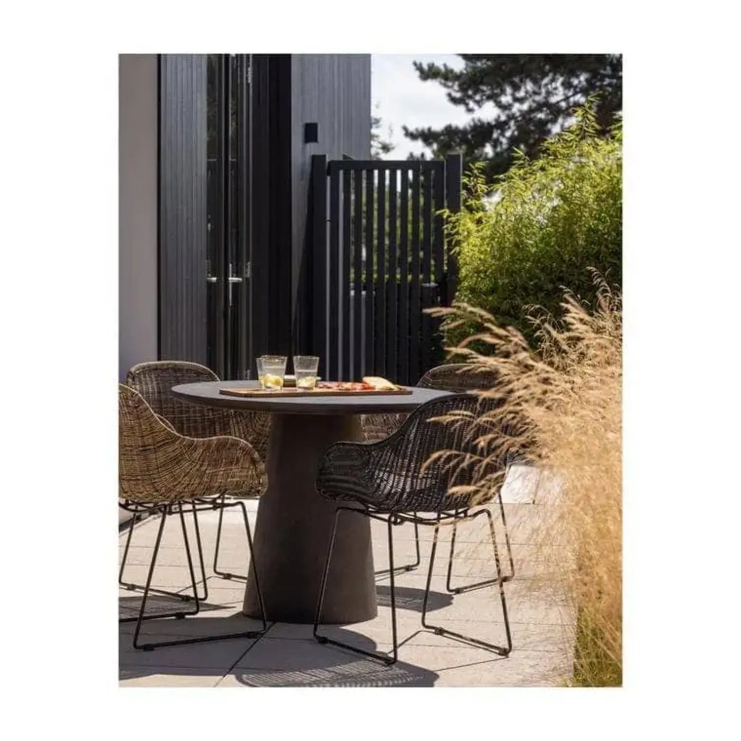 WOOOD Tuinstoelen|Willow Tuinstoel Naturel
