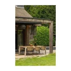 WOOOD Tuinstoelen|Wings Tuinstoel Naturel Set van 2