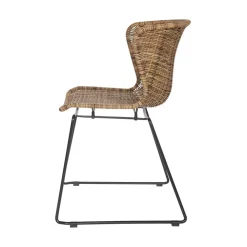 WOOOD Tuinstoelen|Wings Tuinstoel Naturel Set van 2