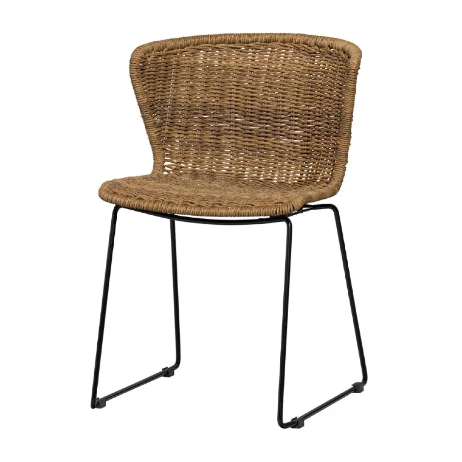 WOOOD Tuinstoelen|Wings Tuinstoel Touw Naturel Set van 2