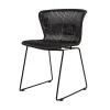 WOOOD Tuinstoelen|Wings Tuinstoel Zwart Set van 2