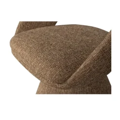 WOOOD Eetkamerstoelen|Winter Draaibare Eetkamerstoel Zand Melange