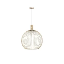 Trading Lighting Hanglampen|Wire 1-lichts hanglamp zand 50cm