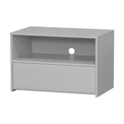 WOOOD Industriele Kasten|Tv Meubels|Yissa Tv meubel Grenen Wolkengrijs 70cm