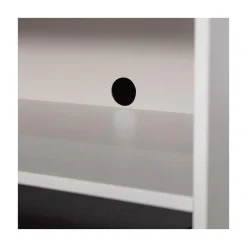 WOOOD Industriele Kasten|Tv Meubels|Yissa Tv meubel Grenen Wolkengrijs 70cm