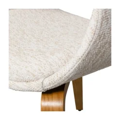 WOOOD Eetkamerstoelen|Yossi Eetkamerstoel naturel met houten poot naturel