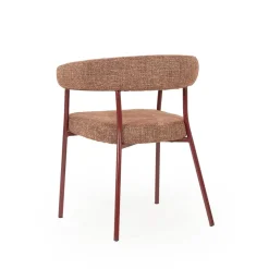 By Boo Eetkamerstoelen|Yovi Eetkamerstoel rood