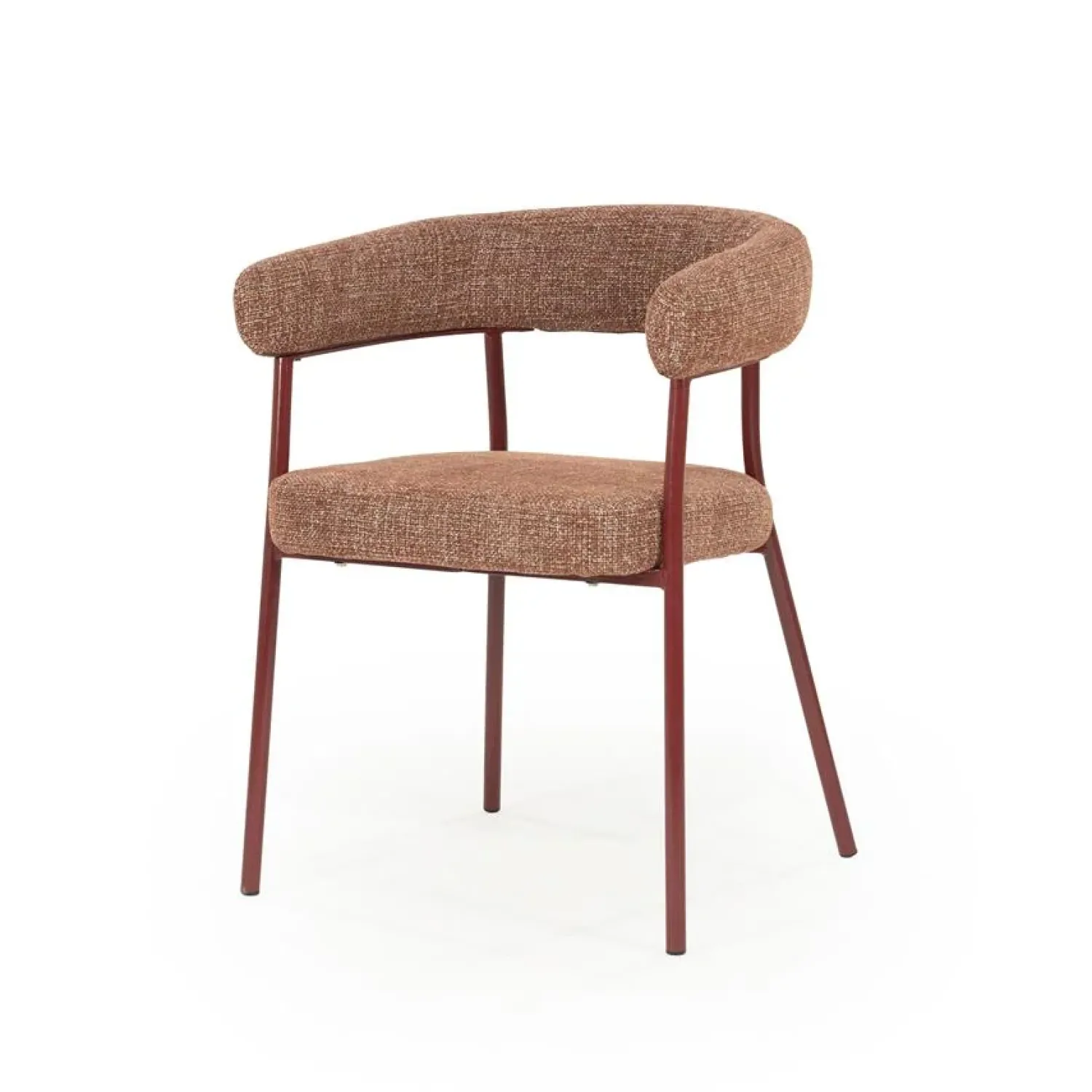 By Boo Eetkamerstoelen|Yovi Eetkamerstoel rood