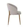 Label51 Eetkamerstoelen|Yuki Eetkamerstoel Naturel met houtlook poot