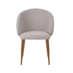Label51 Eetkamerstoelen|Yuki Eetkamerstoel Naturel met houtlook poot