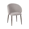 Label51 Eetkamerstoelen|Yuki Eetkamerstoel Naturel met walnoot poot