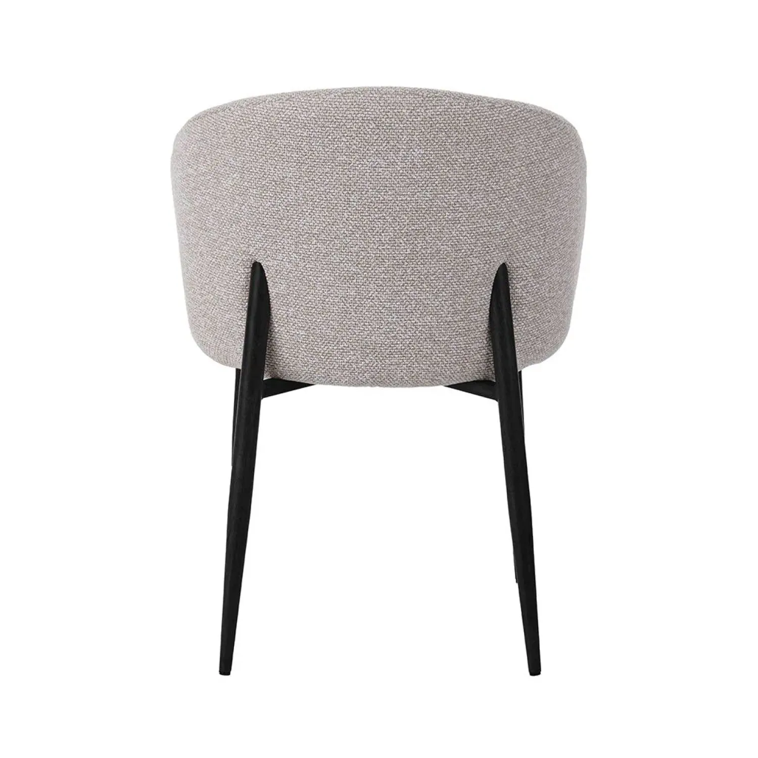 Label51 Eetkamerstoelen|Yuki Eetkamerstoel Naturel met zwarte poot
