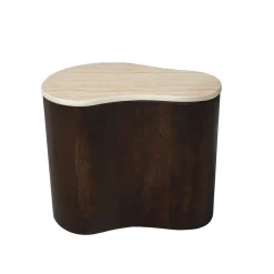 Furndea Salontafels|Yuko Salontafel marmer Walnoot 50cm