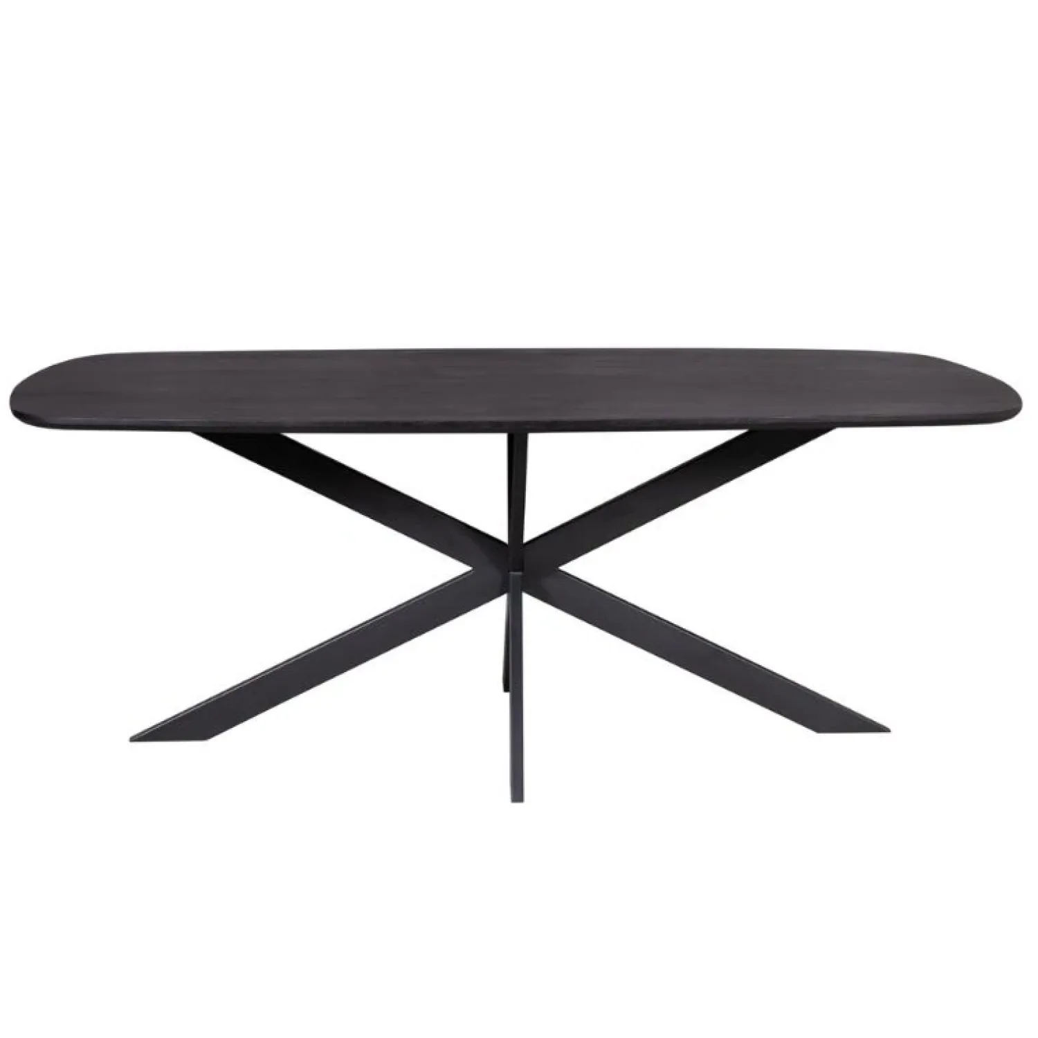 Furndea Eettafels|Yuna Eettafel Deens ovaal zwart 240 cm