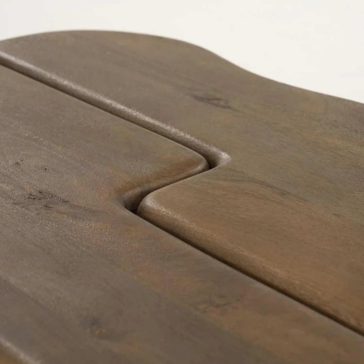 By Boo Salontafels|Yuo Salontafel mangohout Bruin 100cm
