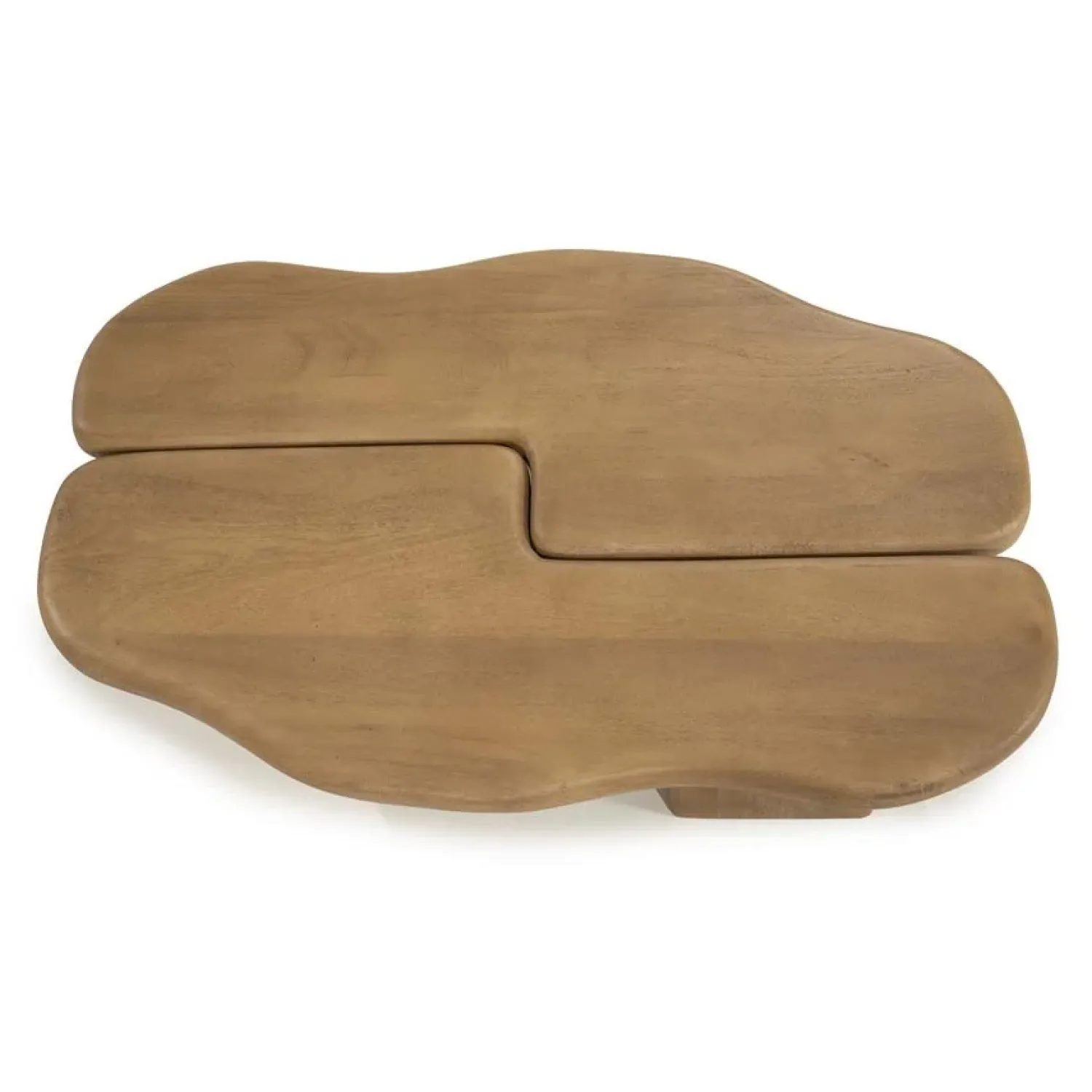 By Boo Salontafels|Yuo Salontafel mangohout Naturel 100cm