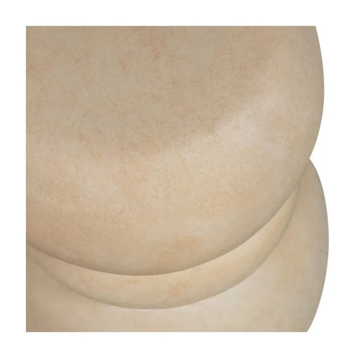 WOOOD Bijzettafels|Yvo Bijzettafel Betonlook Naturel 37cm