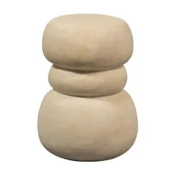 WOOOD Bijzettafels|Yvo Bijzettafel Betonlook Naturel 37cm