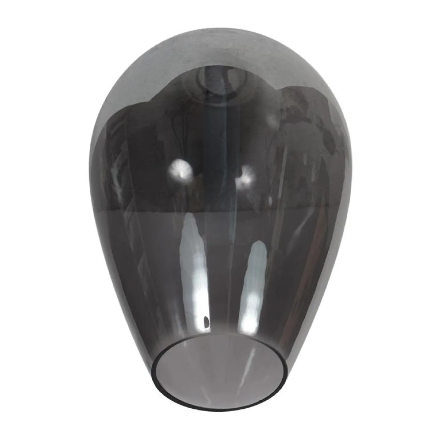 Steinmex Hanglampen|Glazen Hanglamp|Zavi 5-lichts Hanglamp XL Smoke Langwerpig