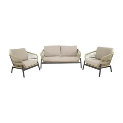 Lesli Living Loungeset|Zavi Loungeset beige