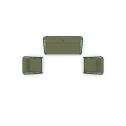 Lesli Living Loungeset|Zavi Loungeset groen