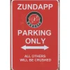 Cavetown Metalen Borden|Zündapp Parking - metalen bord
