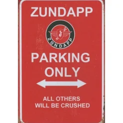 Cavetown Metalen Borden|Zündapp Parking - metalen bord