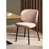 LykkeHome Eetkamerstoelen|Zoey Eetkamerstoel beige