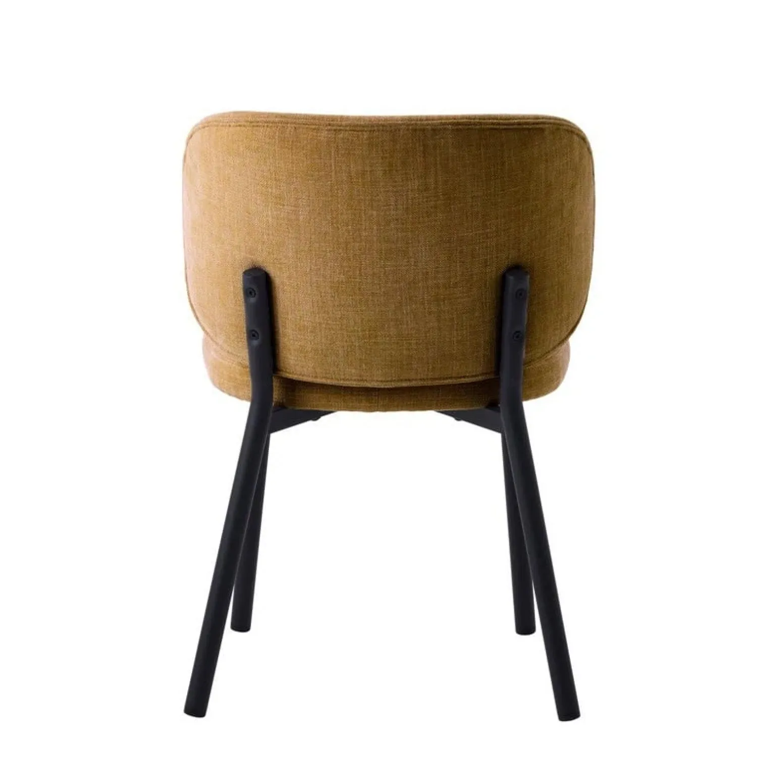 LykkeHome Eetkamerstoelen|Zoey Eetkamerstoel mosterd